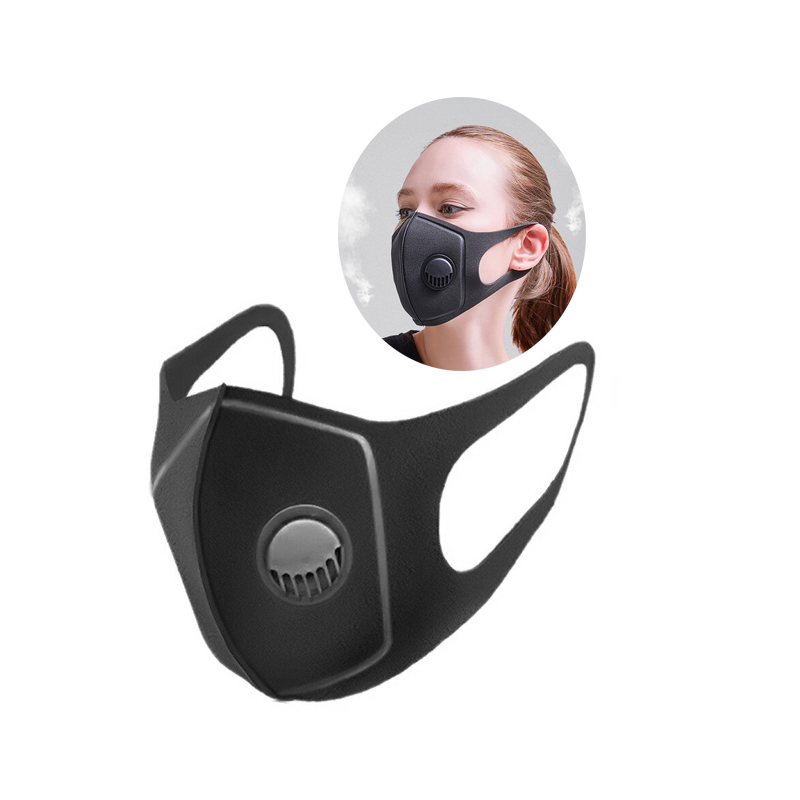 Reusable face mask for virus protection made in usa